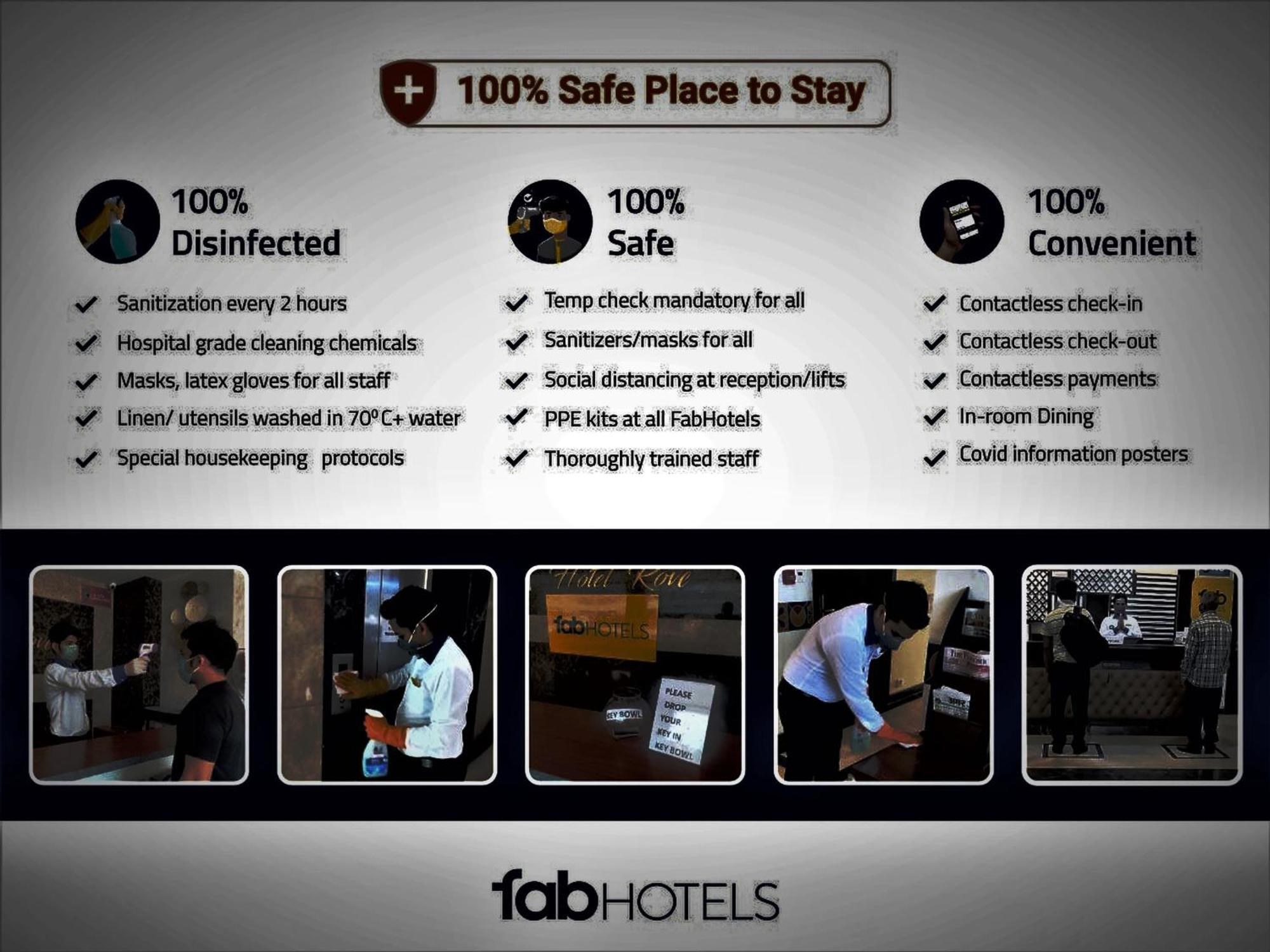 Fabhotel A&M - Nr Lv Prasad Institute, Banjara Hills 海得拉巴 外观 照片